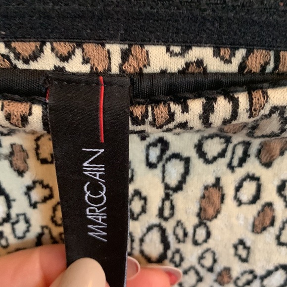 Marc Cain leopard print, modal skirt, size XS - Picture 3 of 5